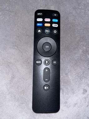 GENUINE VIZIO XRT260 SMART VOICE TV REMOTE CONTROL W/HBO/MAX, IHEARTRADIO.